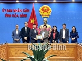 力推和平省与在日越南企业协会之间的合作